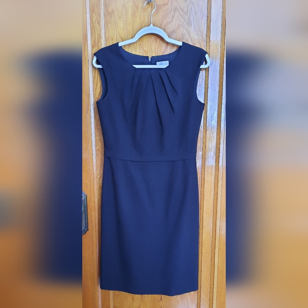 Elegant Vintage Black Sleeveless Dress